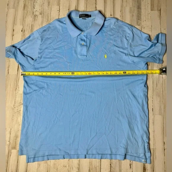Polo Ralph Lauren Shirt Mens 3XB Blue Pony Preppy - Picture 5 of 9